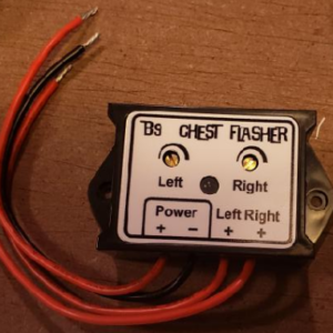 B9 large lamp chest flasher